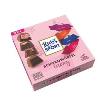 Ritter Sport Schokowürfel Creamy, 4 Sorten, 162g